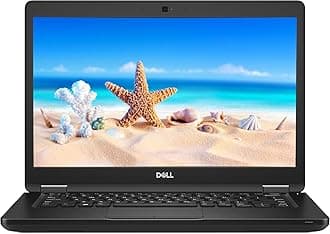 Dell (Refurbished) Latitude 5490 Laptop Fhd Notebook Pc, Intel Core I5 8350U Processor, 8Gb Ram, 256Gb Ssd, Webcam, Wifi & Bluetooth, Hdmi, Type C, Backlit Keyboard, Windows 10 Pro
