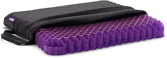 Purple Royal Seat Cushion - Seat Cushion for The Car Or Office Chair - Can Help in Relieving Back Pain & Sciatica Pain