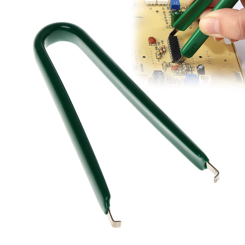 ULKEME U Type Flat IC Chip Protection Pliers Circuit Board ROM Extractor Removal Puller