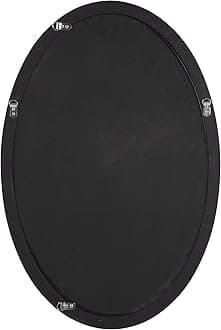 Howard Elliott Collection Carlton Mirror, 22 x 32-Inch, Stainless Steel