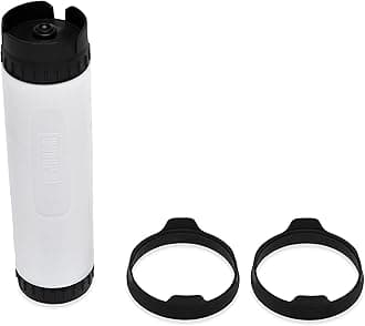 Weber Griddle Breakfast Kit – 2 Griddle Egg Rings & 27 oz Batter Dispenser for Pancakes, Eggs & Outdoor Flat‑Top Griddle Cooking