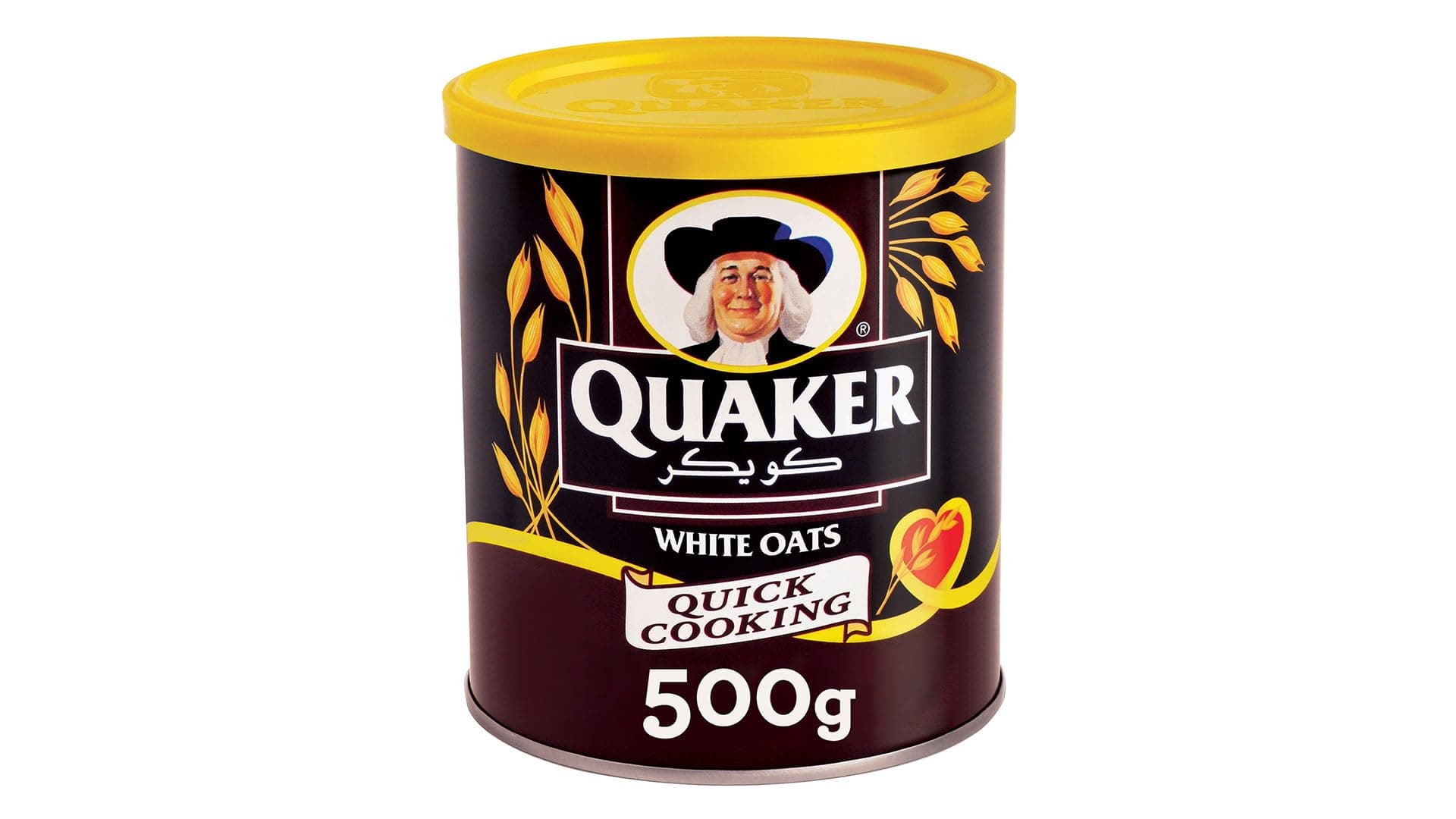 Quick Cooking White Oats in a Tin, 500g