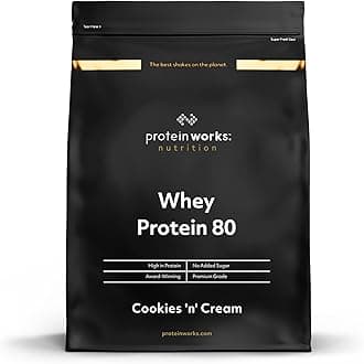 Protein Works - Whey Protein 80 Powder, Low Calorie Protein Shake, Whey Protein Shake, 14 Servings, Millionaire's Shortbread, 500 g (Pack of 1)