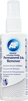 AF Permanent Ink Remove Spray for Permanent Marker or Pen from Whiteboards - 125ml