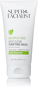 – Super Facialist - Salicylic Acid Anti Blemish Purifying Cleansing Wash with Niacinamide (Vitamin B3), Face Cleanser & Face Wash for Clean and Clear Skin & Treat Acne, 150ml