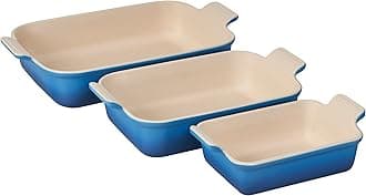 Stoneware Heritage Set 3 Rectangular Dishes, Marseille