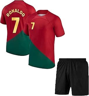 GenericRonald 7 Football Jersey Home Away Kit Boys (Kid's, Boy's& Men)