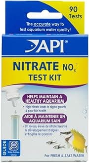 NITRATE 90-Test Freshwater and Saltwater Aquarium Water Test Kit