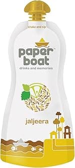 Paper Boat Jaljeera, Refreshing Summer Drink, No Added Preservatives and Colours (Pack of 6, 200ml each)