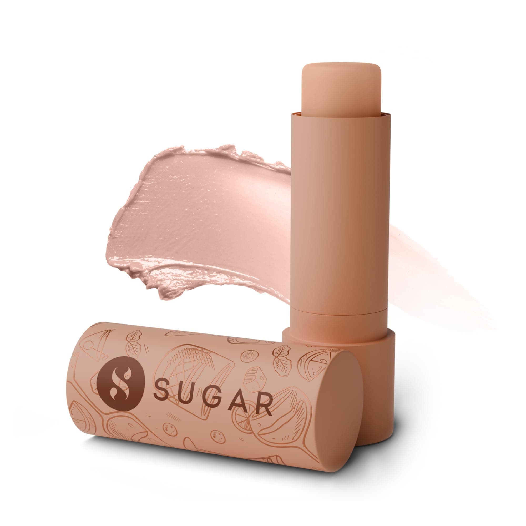 SUGAR Cosmetics Tipsy Lips Moisturing Balm with Vitamin E, Shea Butter and Jojoba Oil | Tinted Lip Balm with SPF | Lip Protection & Nourishment | 4.5gm - 05 Irish Coffee