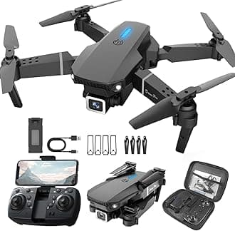 Welko Drone with 4k Camera Foldable 1080P HD Drone with FPV Live Video, Gestures Selfie, Altitude Hold, One Key Take Off/Landing, 3D Series Flips, Headless Mode, Aerial Photography