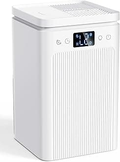 Dehumidifiers for Home, 2200ml Dehumidifiers for Bedroom with 6 Timer Modes, Auto-Off, 7-Color LED, Portable Dehumidifier, Quiet Energy Saving Small Dehumidifier for Bathroom Drying Clothes Office RV