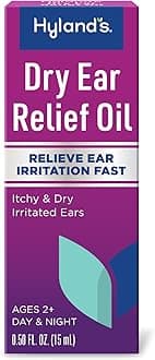 Hyland's Naturals Dry Ear Relief Oil, 0.5 Ounce