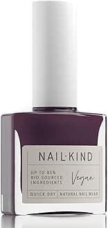 Deep Purple - Plum Nail Polish - Disco Diva - High-Shine - Dark Nail Varnish - Vegan Nail Lacquer - Peta Certified + Cruelty Free - Quick Drying Long Lasting - Chip Resistant Manicure - 8ml