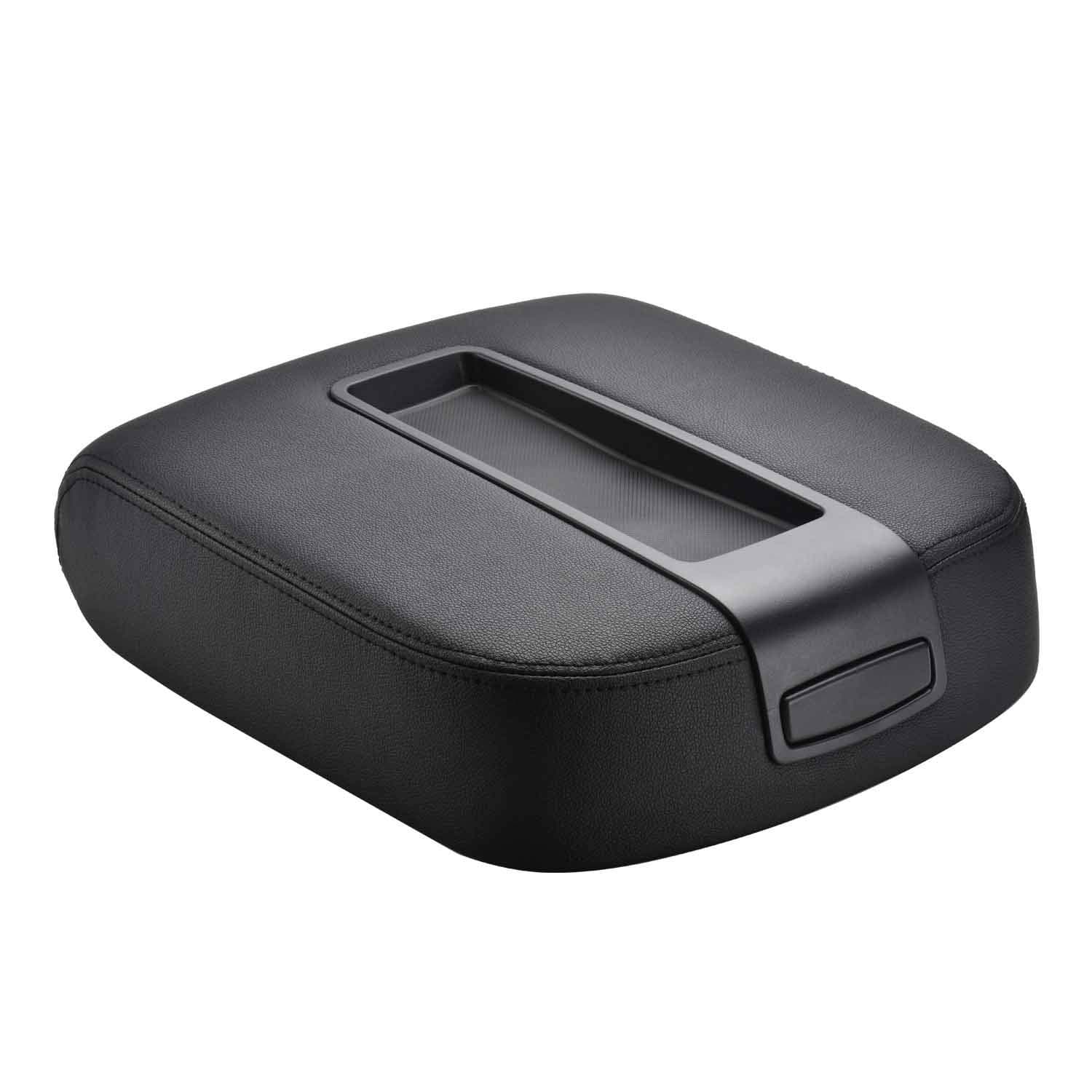 VeLeather Center Console lid Arm Rest Latch for 07-13 Chevy Silverado Chevrolet Tahoe Suburban Avalanche GMC Sierra Yukon 15217111(Black)