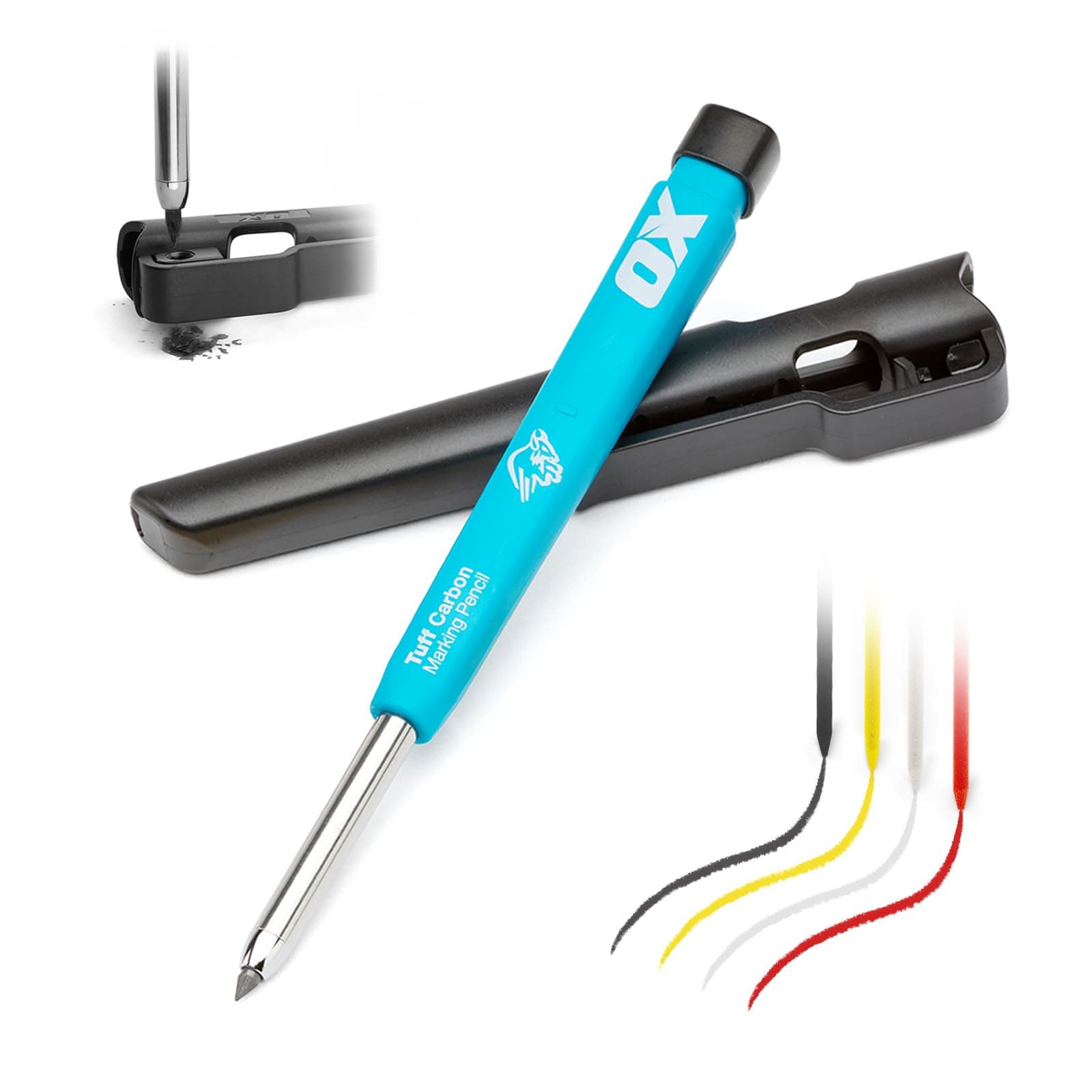 OX Tuff Carbon Value Pack - Marking Pencil + 3 Leads