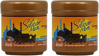 Silicon Mix Moroccan Argan Oil Hair Treatment 16oz"Pack of 2"