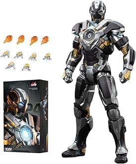 ZD Toys 1/10 Iron Man MK24 Non-Luminous 1906-24 Action Figure
