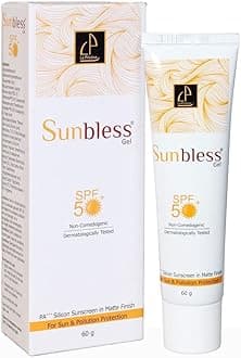 Sunbless Gel Sunscreen For All Skin Type Gel Spf 50 Pack Of 1 60Gm