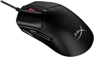 - Pulsefire Haste 2 USB Type-A Wired RGB Gaming Mouse, Up to 26K DPI, HyperX 26K Sensor, 53g Ultra-Lightweight, 6 programmable Buttons, 8K Hz Polling Rate, 24 Months Warranty - Black [6N0A7AA]