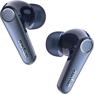 Air Pro 3 Noise Cancelling Wireless Earbuds, Qualcomm® aptX™ Adaptive Sound, 6 Mics CVC 8.0 ENC, Bluetooth 5.3 Earbuds, Multipoint Connection, 45H Playtime, App Customize EQ, Blue
