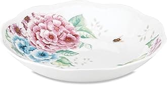 Butterfly Meadow Hydrangea Pasta Bowl, 1.60 LB, Multi