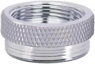 Faucet Aerator Adapter - 3/4 inch Female to 55/64 inch Male Adapter, Chrome Brass Sink Adapter, for Kitchen and Bathroom Faucet Adapter Kit Connection (F19-M22)