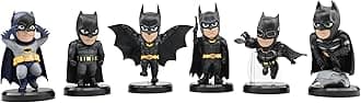 DC Comics Batman Generation Series Assortment, Batman Figures, Represent different Era of Iconic Dark Knight, Iconic Suit, Cape & Emblem, Window Box, Display Toys, Collectibles, Each Sold Separately