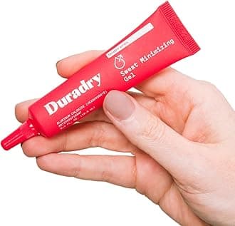 Sweat Minimizing Gel Antiperspirant for Men and Women - Prescription-Strength, Formulated for Excessive Underarm Sweating and Hyperhidrosis (0.4 Fl Oz)