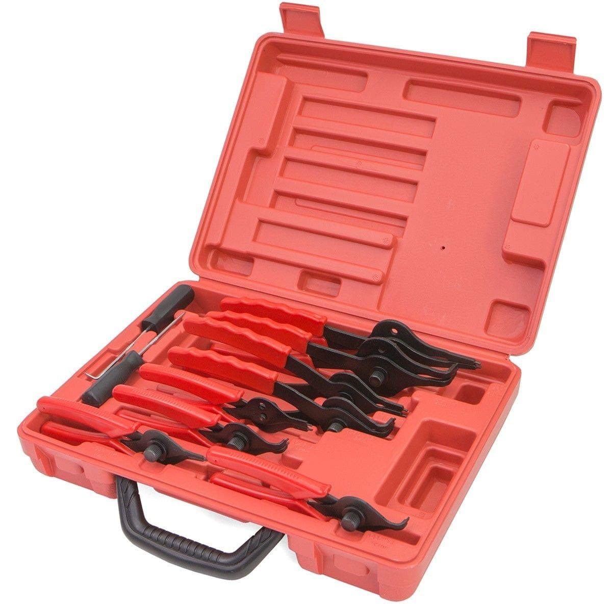 New Snap Ring Plier Set 11pc Mechanic PRO Circlips W/case Car Truck Motorcycle by Night Plaza