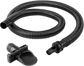 11830 Spa Cover Inflation Hose for Intex - Hot Tub Air Hose & Adapter Fits for Intex Portable Spa Tub 28403E, 28403VM, 28405CA, 28405E, 28407E, 28407VM, 28409E, 28413WL, Replacement Parts