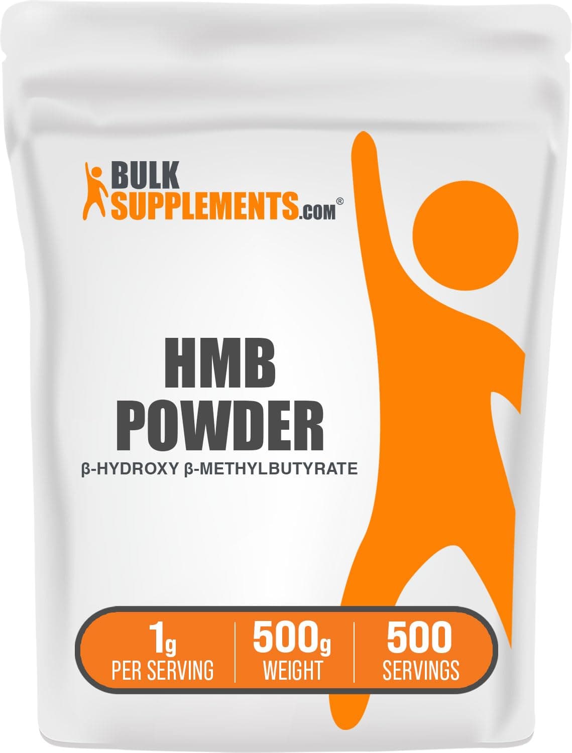 com HMB Powder - as Calcium HMB, Beta-Hydroxy Beta-Methylbutyrate - HMB Powder Supplements, Gluten Free - 1g per Serving, 500g (1.1 lbs) (Pack of 1)