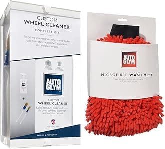 Autoglym Custom Wheel Cleaner Complete Kit & Microfibre Wash Mitt