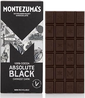 Montezuma 'S Absolute Dark Chocolate Black 100% Cocoa 90G