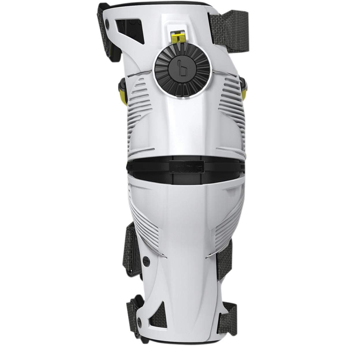Mobius X8 Knee Braces-White/Acid Yellow-L