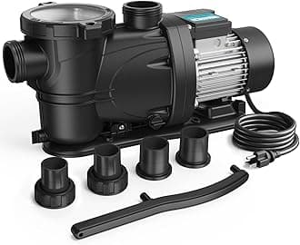 High Flow Ground Pool Pump (1HP 5400GPH 115V)