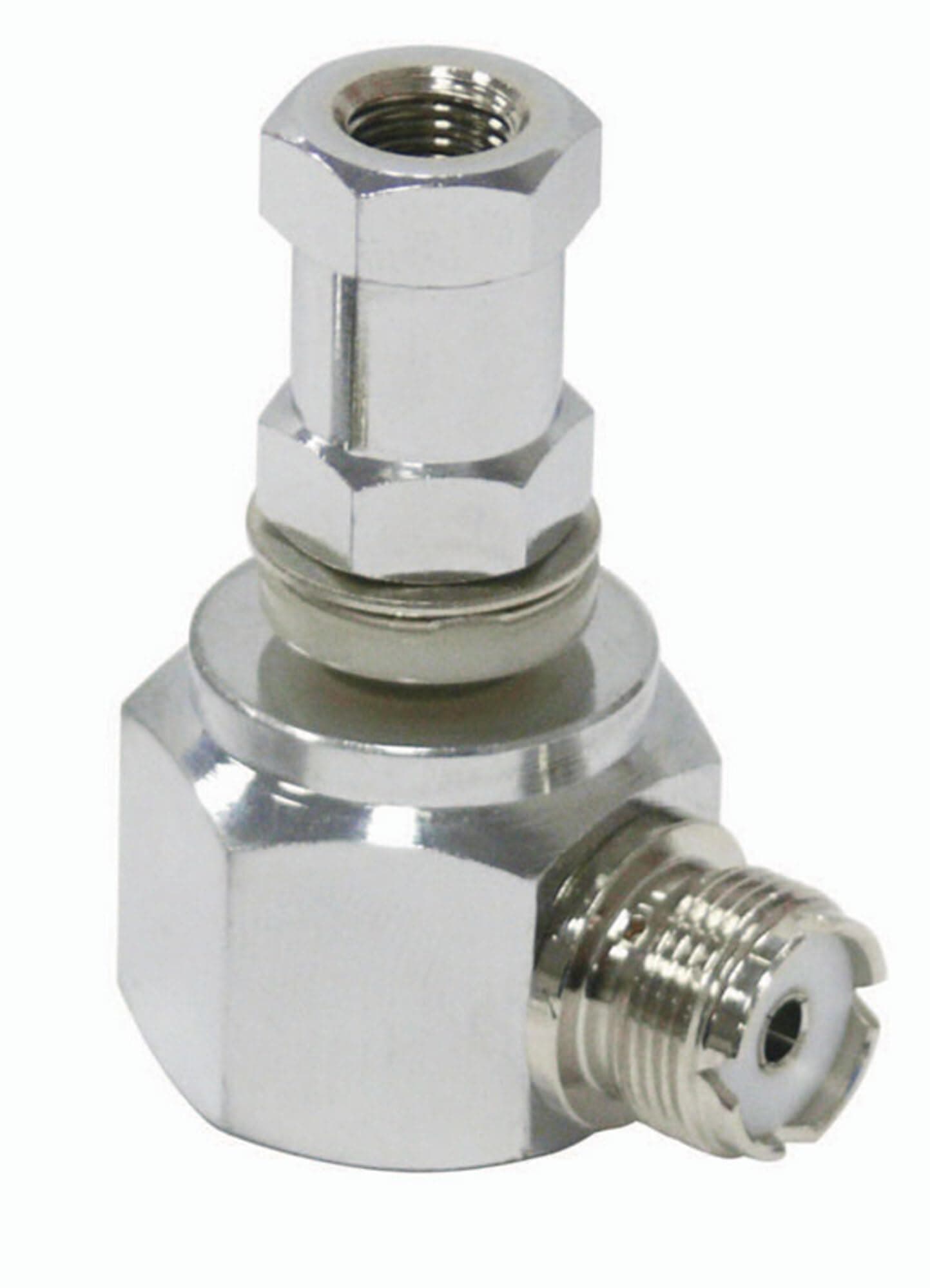 Procomm RA910H Right Angle Adaptor with .38 in.X24 Double Hex Stud
