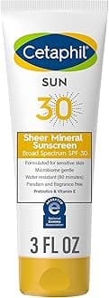 Sheer Mineral Sunscreen Lotion Broad Spectrum SPF 30, 3 fl oz