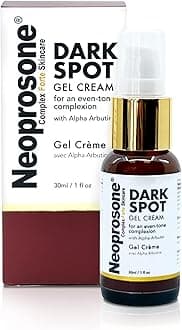 Dark Spot Remover for Face - 1 Fl oz / 30 ml - Brighteing Cream, Reduce Dark Spots, Sun Spots, Brown Spots on: Face, Knees, Elbows, Hands, Private Areas