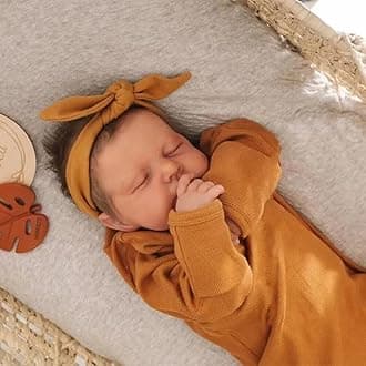 RXDOLL Anatomically Correct Baby Girl 20 inch Vinyl Silicone Full Body Reborn Baby Dolls Girl Sleeping Newborn Doll Realistic Baby Doll with Feeding Toy for Kids 3+