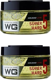 Japan Water Gloss - Super Hard, 150g (Pack of 2) | Hair Styling Gel for Men