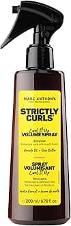 Curl It Up Volume Boost Spray, Extra Hold, Strictly Curls - Avocado Oil & Shea Butter Enhances with a Soft Finish Paraben-Free, Sulfate-Free, Phthalate-Free