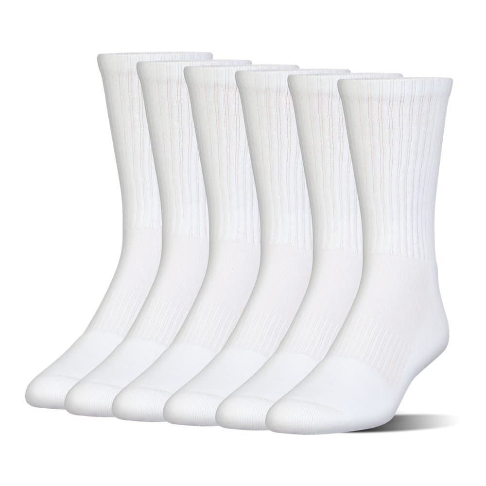 Men's Charged Cotton Crew Socks (6 Pair)