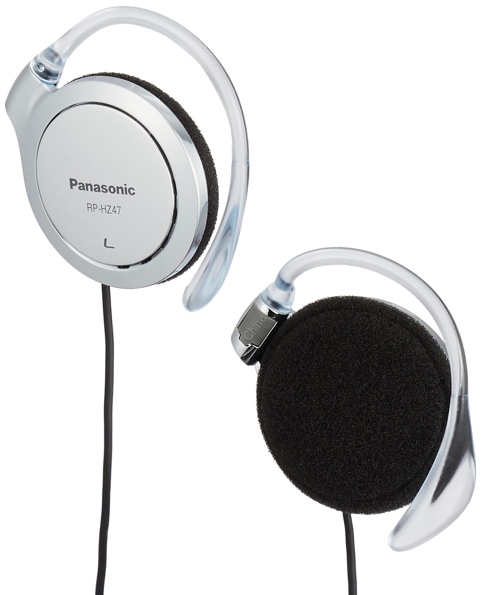 Panasonic open, on-ear headphones ear hanging type silver RP-HZ47-S
