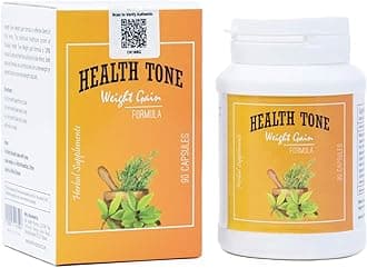 Health tone Gima Health Tone Weight Gain Capsules (1 Bottle, 90 Capsules)