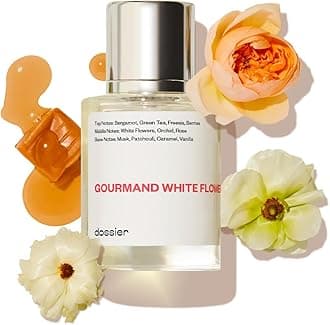 Gourmand White Flowers - Eau de Parfum - Inspired by Viktor&Rolf's Flowerbomb - Perfume Luxury - Pure Infused - Paraben-Free - Vegan - For Women - Fragrance 1.7 Fl oz (Spray 50ml)