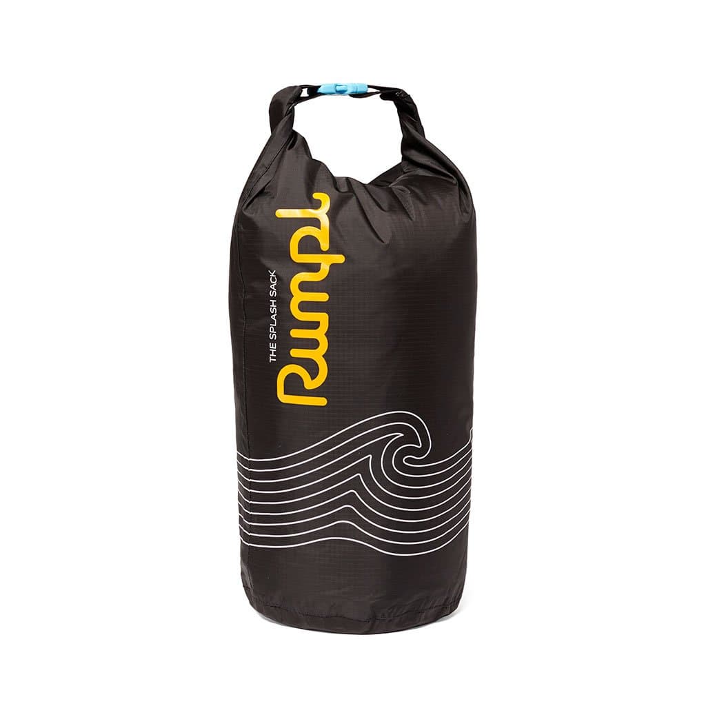 Rumpl The Splash Sack | Waterproof Storage Bag for Your Beach Blanket, Phone, and Other Electronics | Black, Large (Last Season)