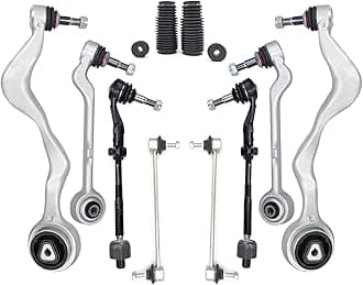 10pcs Front Suspension Kit Upper Control Arm E90 Compatible with BMW 3-Series 325i 328i 330i 335d 335i 335is 2006-2013,2008-2013 BMW E82 E88 1-Series 128i 135i, 2013-2015 E84 X1(2WD Only)