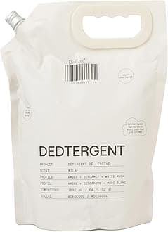Liquid Laundry Detergent | Milk | Luxurious Scent | Stain-Removing Formula | Infused with Natural Essential Oils | Non-Toxic | 120 Washes | 64 fl oz