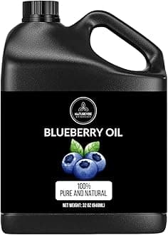 Naturevibe BotanicalsBlueberry Oil 32 Ounces | 100% Pure and Natural | Great for Skin Care and Hair Care